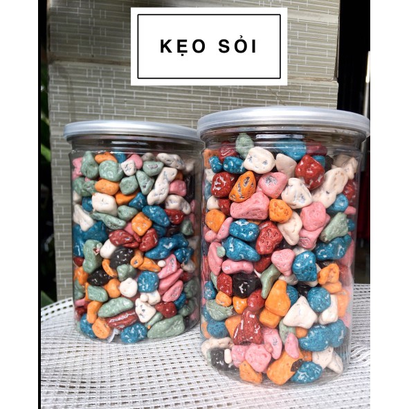 Kẹo Sỏi Đá Nhân Socola 500gr_trathaomocsi