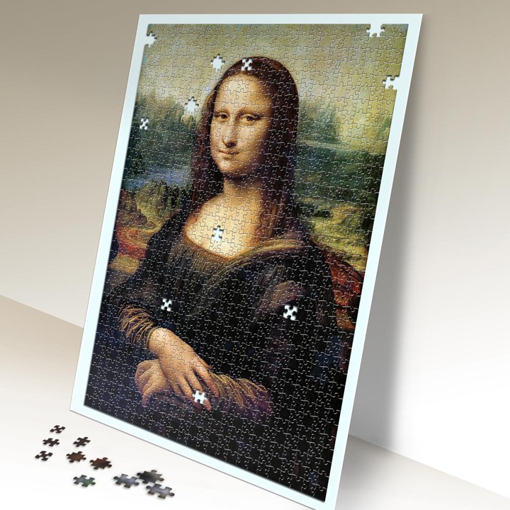 Tranh xếp hình Jigsaw Puzzle giải tỏa stress Tia Sáng 925 mảnh - MONALISA
 - MSP: 925-034