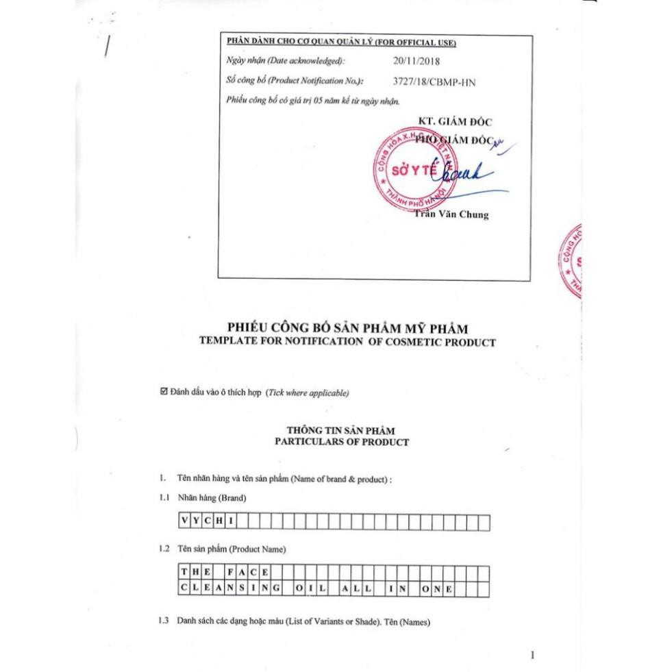 Dầu tẩy trang THE FACE Cleansing oil 100ml nước tẩy trang phù hợp cho cả da nhạy cảm | BigBuy360 - bigbuy360.vn