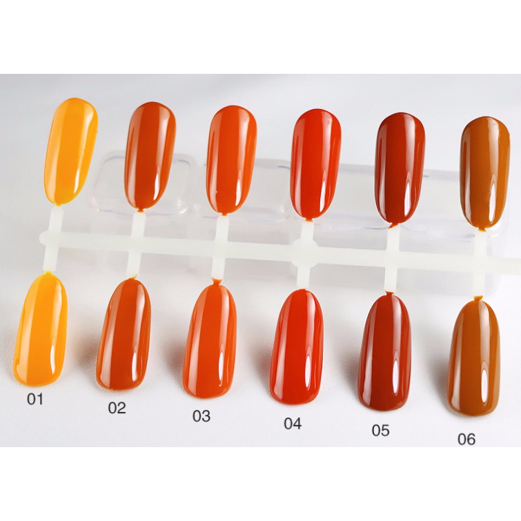 Sơn gel AS lẻ 6 màu cam đất TT