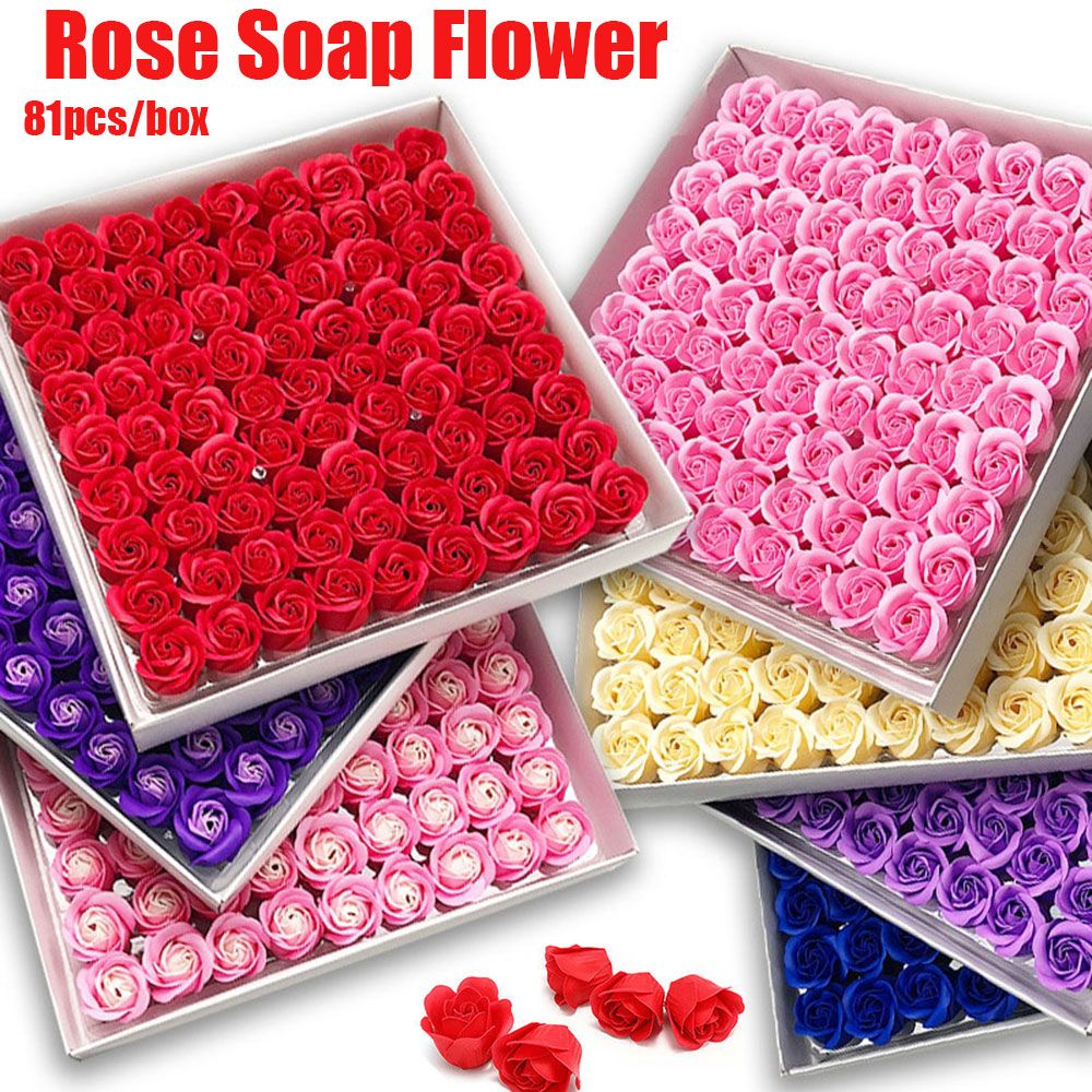 Xà phòng tắm kháng khuẩn hình hoa hồng nhiều màu sắc dùng làm quà tặng Valentine
 | BigBuy360 - bigbuy360.vn
