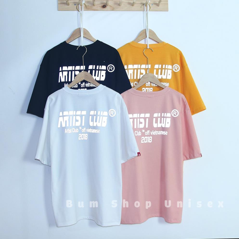 Áo Phông Tay Lửng Phản Quang Bạc Nam Nữ - TTLPQ92 Arist Club -  Chất Cotton Mềm Mát - Form Rộng Phong Cách Ulzzang ༴