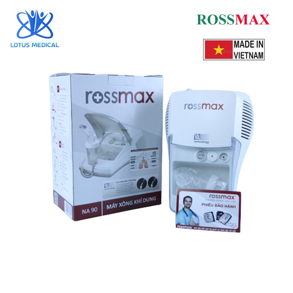 Máy xông mũi họng ROSSMAX USA – Máy xông khí dung