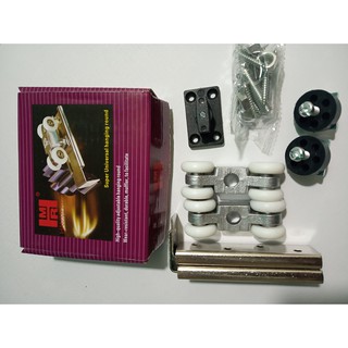 Bánh Xe Treo Cửa Kính Lùa 4 Bánh