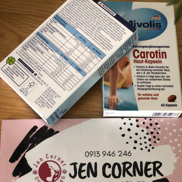 Viên uống chống nắng Mivolis