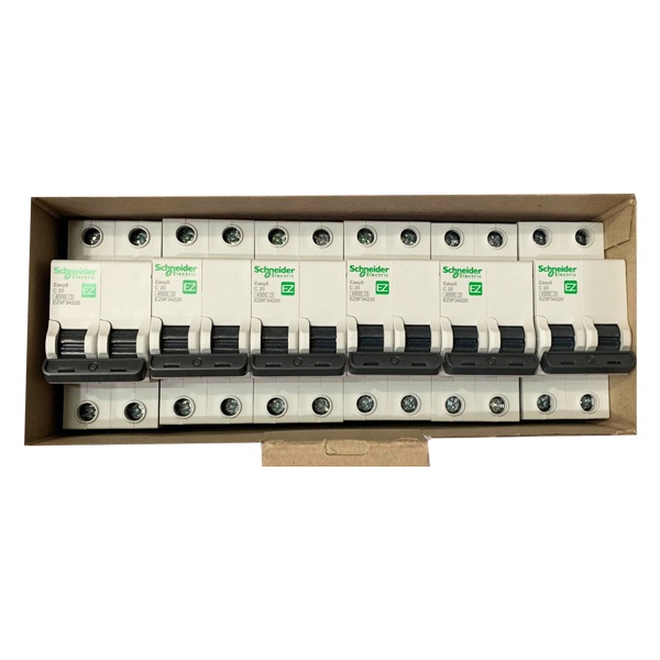 Cầu dao tự động MCB 2 pha 20A 4.5kA Easy9 Schneider EZ9F34210 - EZ9F34216 - EZ9F34220