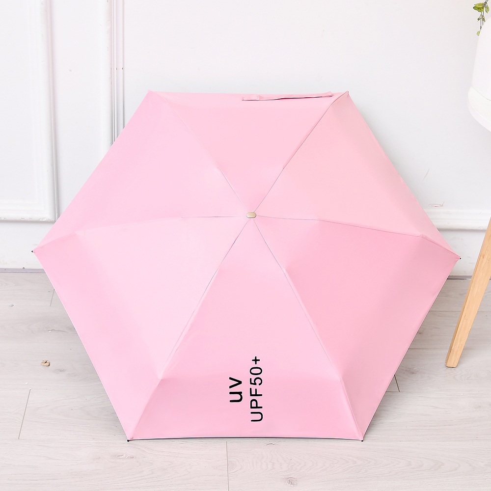 Dù Gấp Chống Tia Cực Tím Chống Mưa Nắng Nhỏ Gọn 50% Cho Nữ