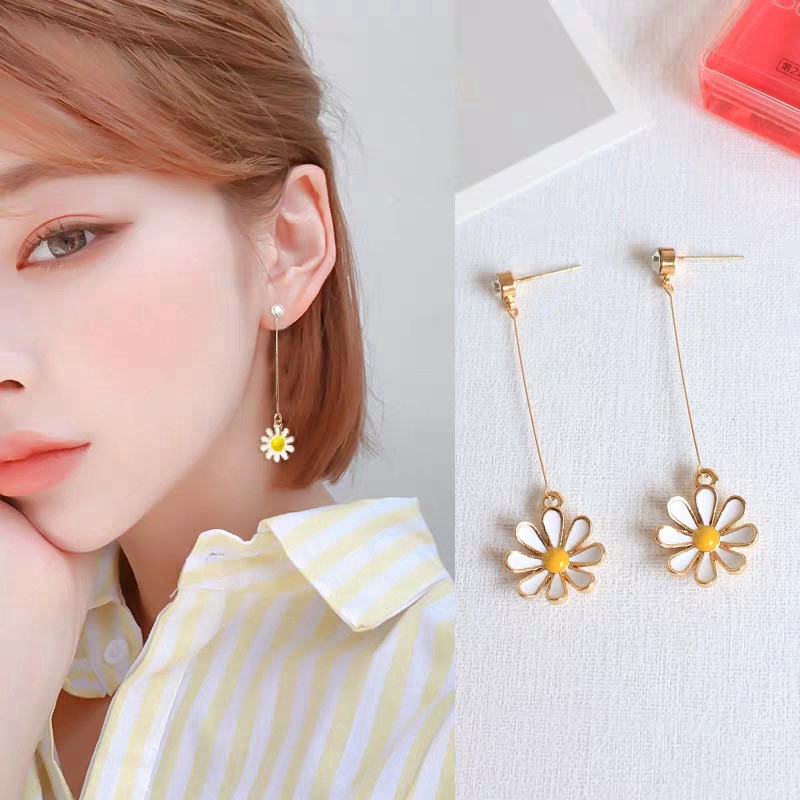 Hoa Tai Hình Hoa Cúc Xinh Xắn Dành Cho Nữ