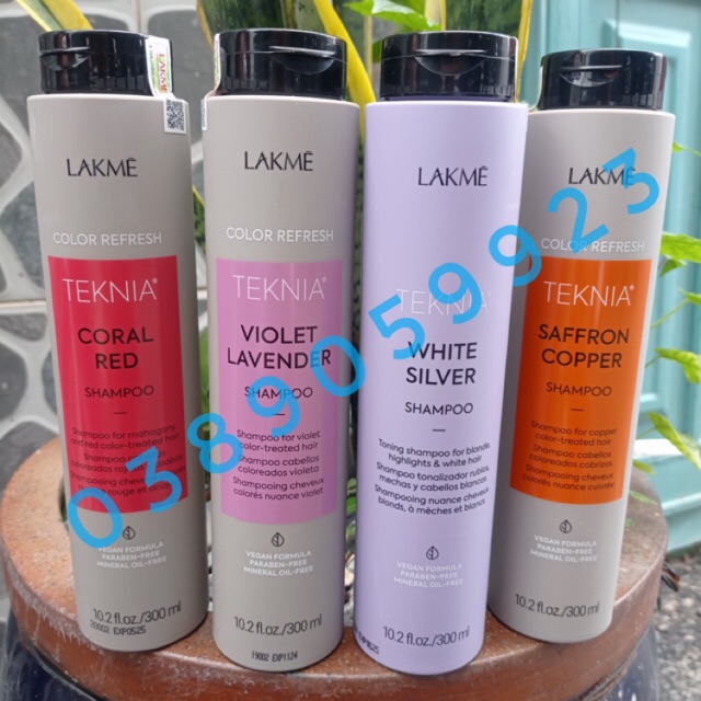 Dầu Gội Giữ Màu Dưỡng Mềm Tóc Lakme Teknia Chuyên Sâu Spain 300ml