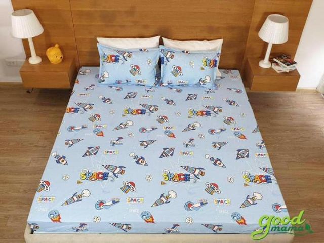 Drap Nệm 1m6-2m-10cm Goodmama(không vỏ gối)