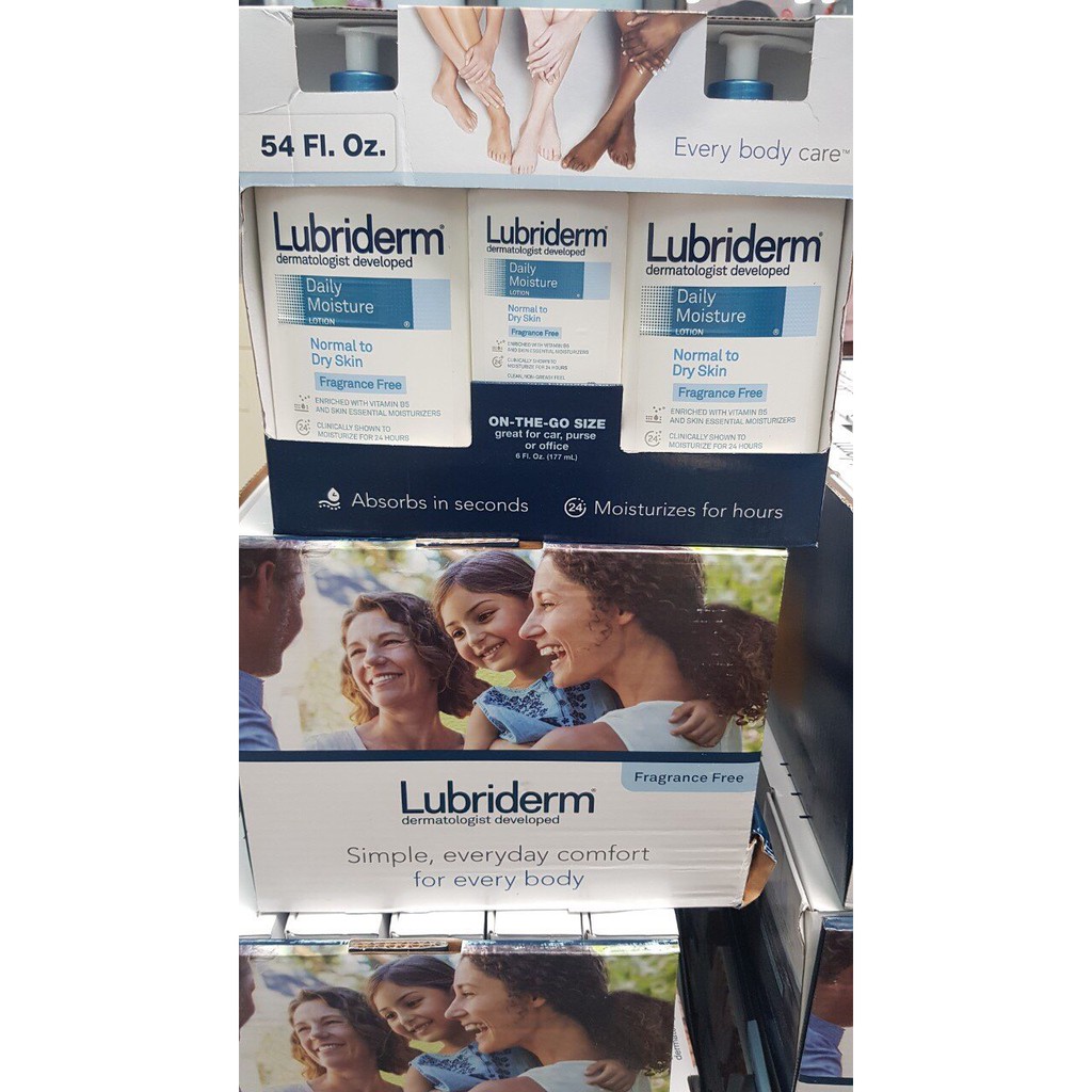 {U.S.A} Dưỡng thể cho da thường/khô Lubriderm Daily Moisture Lotion | BigBuy360 - bigbuy360.vn