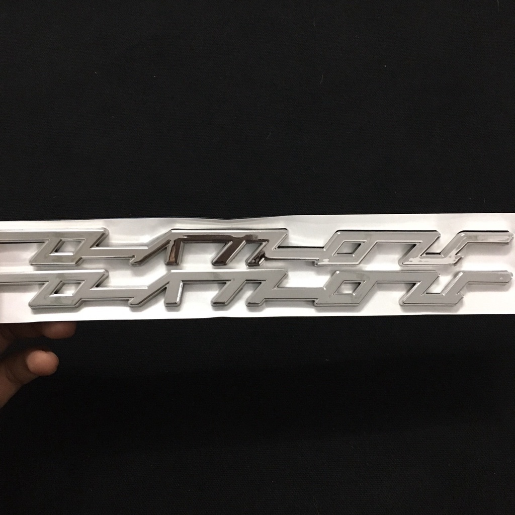 (TÂN TRANG XE MÁY) Bộ tem nổi chữ NOUVO dán cho xe NOUVO 4 tân trang xe như mới