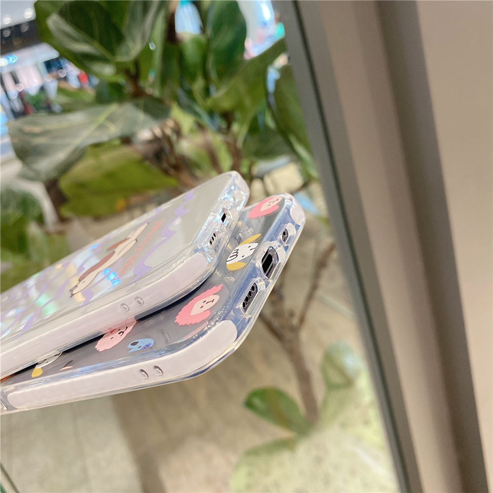 Ốp điện thoại silicone hoạt hình cho IPhone 12pro max 12mini 11Pro Max XS Max XR SE 2020 6 6s 7 8 Plus | BigBuy360 - bigbuy360.vn