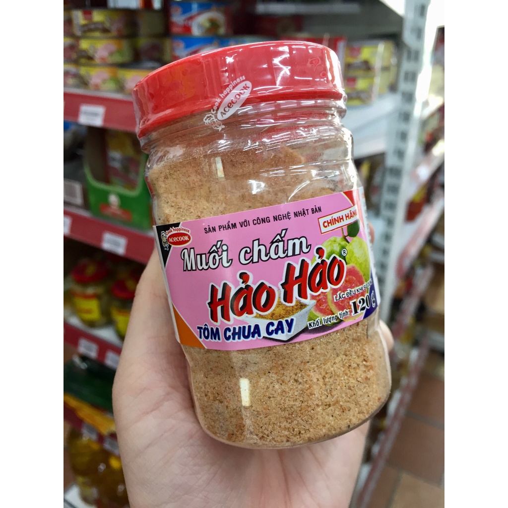Muối chấm hảo hảo tôm chua cay 120g