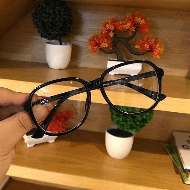 Kính Mát Gọng Oval Trong Suốt Thời Trang Cho Nữ 0-0.5-1.0-1.5-6.0 | BigBuy360 - bigbuy360.vn