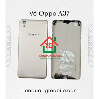 Bộ vỏ Oppo A37 màu gold (gồm vỏ, khung xương trắng, nút bấm )