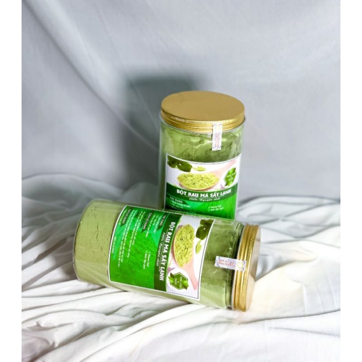 Bột rau má sấy lạnh nguyên chất cao cấp hũ 500g