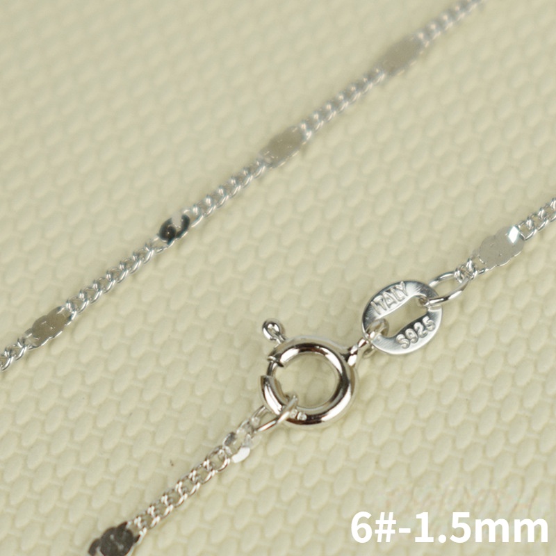 Dây chuyền bạc 925 dành cho phụ nữ Thiết kế khác nhau / Chiều dài Vòng cổ Phụ kiện trang sức thời trang cho phụ nữ
