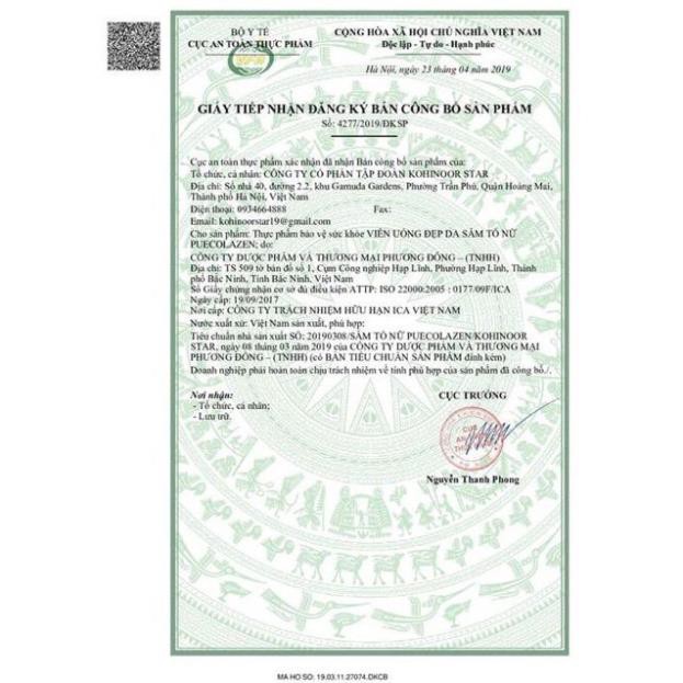 (hộp 3 lọ) Sâm tố nữ Tem điện tử hàng chuẩn công ty - FLASH SALE | BigBuy360 - bigbuy360.vn