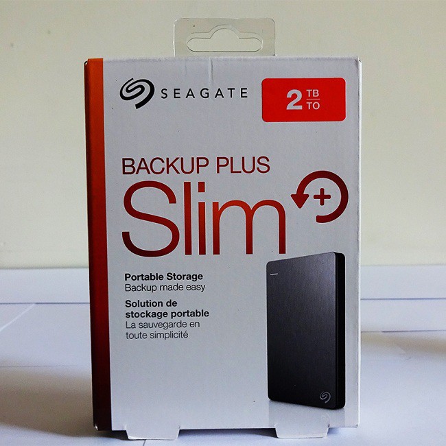 Ổ cứng di động Seagate backup plus slim 2TB USB 3.0