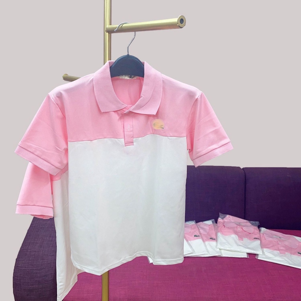 Áo polo nữ phối màu xinh xắn dễ thương chất polo mịn mát AO34