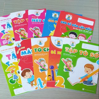 Combo 10 quyển tập tô chữ giá bìa 12k