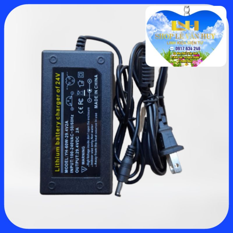 Sạc 7s - 29.4v pin lithium-ion 3.7v