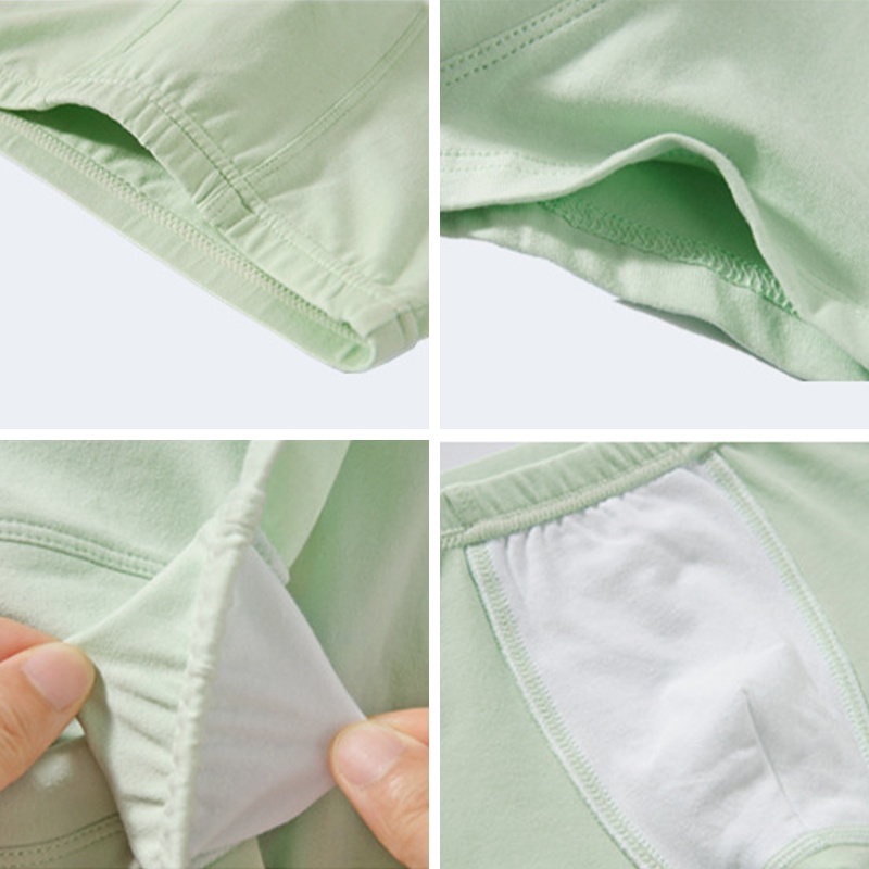 Bộ 5 Quần Lót Boxer Vải Cotton Siêu Mềm In Họa Tiết Khủng Long Dễ Thương Cho Bé 3-12 Tuổi