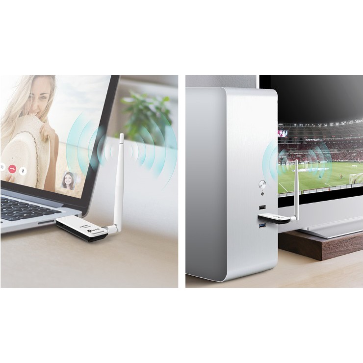 USB nhận WiFi TP-Link 150Mbps TL-WN722N (1 Angten) | BigBuy360 - bigbuy360.vn