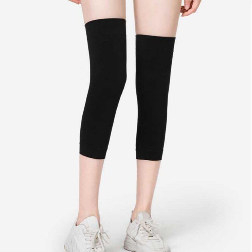 JARRED Đệm Đầu Gối Thể Thao Bằng Cotton Màu Sắc Trơn Giữ Ấm Thoáng Khí Có Thể Điều Chỉnh