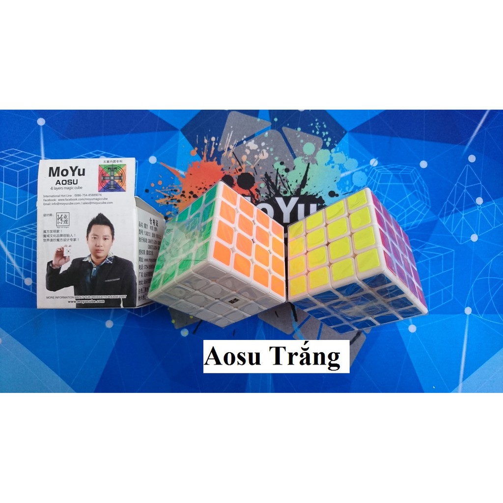 Rubik 4x4x4. FlagShip Siêu Giảm Giá Aosu Stickerless