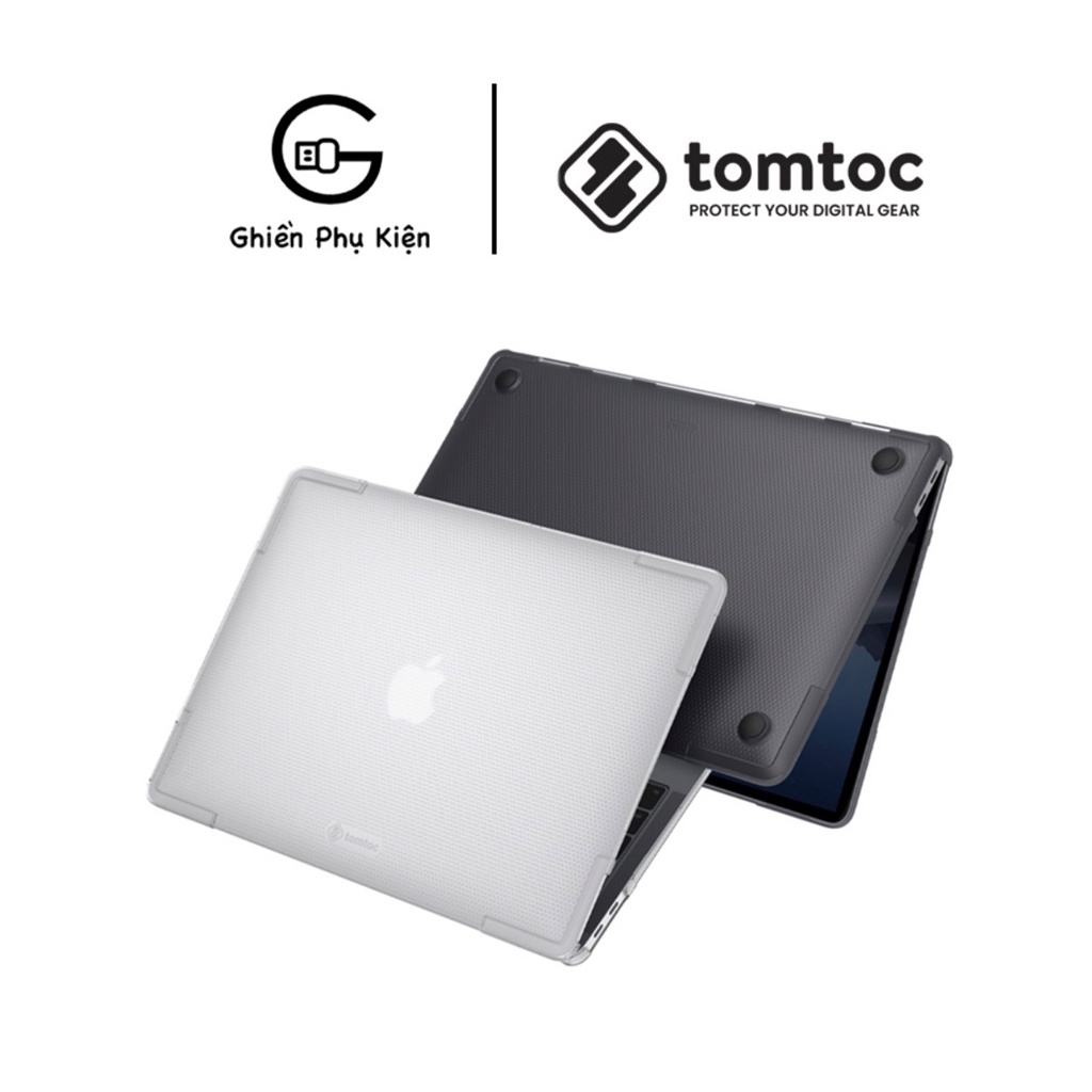 Ốp Tomtoc Hardshell Slim For Macbook Air 13inch 2018-2020 - B03 - Hàng Chính Hãng