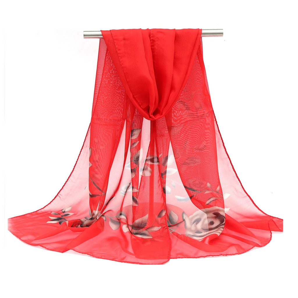 Khăn Voan Che Bụng Thoáng Khí Chống Nắng Kích Thước 50 * 150cm Cho Nữ WJ1042-34