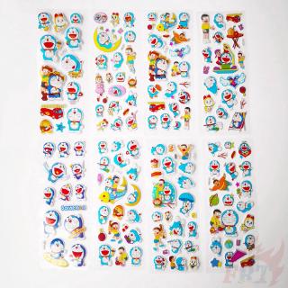 Set 1/5 Tấm Hình Dán Doraemon 3d Cho Bé