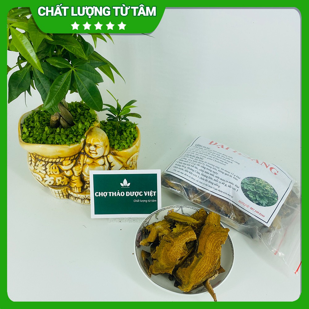 Đại hoàng 1kg khô, thơm, sạch - Chợ Thảo Dược Việt