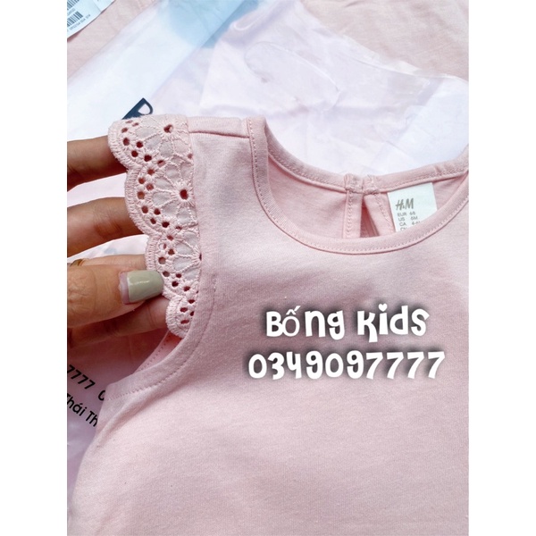 Bộ Legging Hè Bé Gái Thun Cotton HaM(kèm turban)