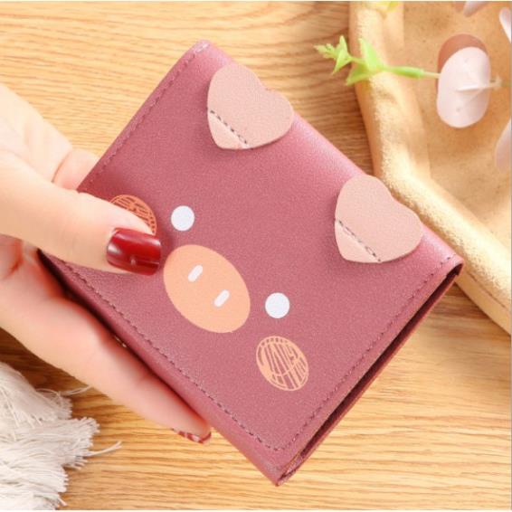 Ví nữ mini hình heo xinh xắn giá rẻ  tuixinh5555 THEO28
