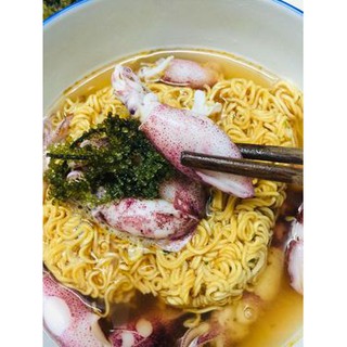 500g mực tươi xếp khây cấp đông tại thuyền