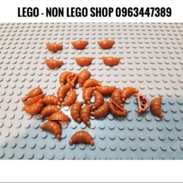 Lego Phụ Kiện bánh sừng bò ( 1c )