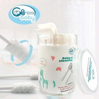 Hộp tưa lưỡi que / tăm gạc rơ lưỡi Gb baby  30 que