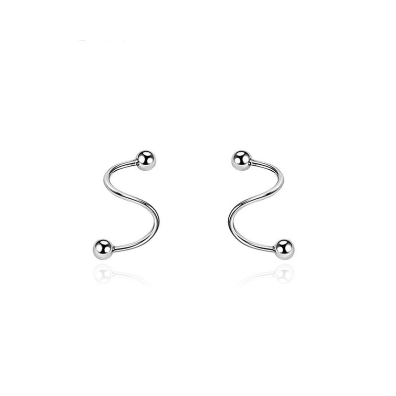 Bông Tai MAYEBE LAVEND Thép Titan Mạ Vàng 18k Hàn Quốc