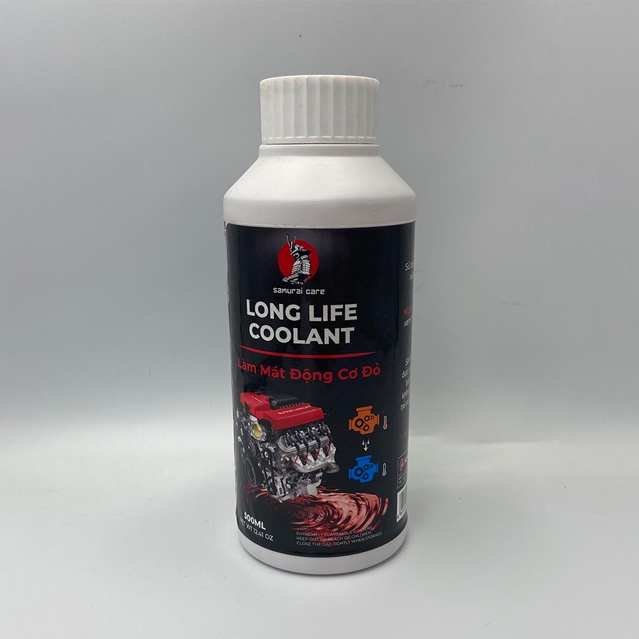 Nước làm mát ô tô - Nước làm mát động cơ ô tô Samurai Care 500 ml