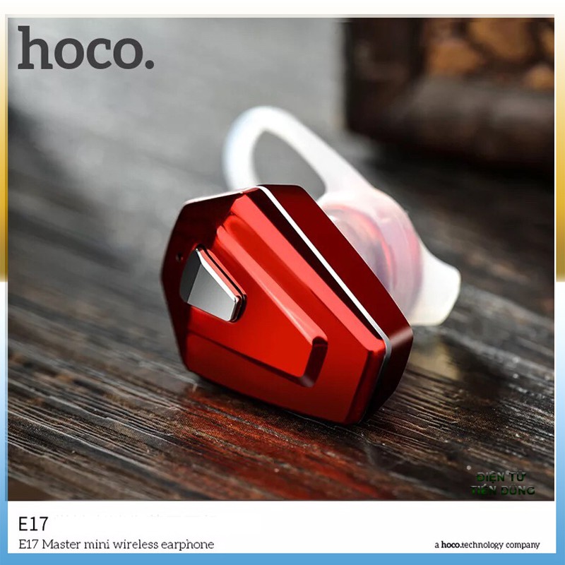 TAI NGHE HOCO E17 DÒNG 1 TAI - TAI NGHE CHÍNH HÃNG HOCO - TAI NGHE KHÔNG DÂY ĐẬM CHẤT TAI NGHE THỂ THAO
