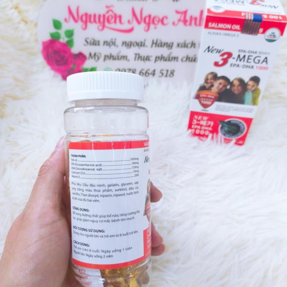 Viên uống bổ mắt New 3 Mega hộp 100 viên | BigBuy360 - bigbuy360.vn