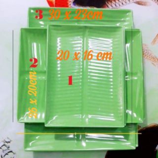 Đĩa Hình Lá Chuối Size 202530 cm