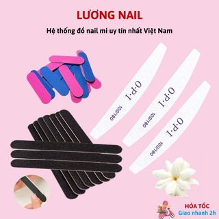 Dũa móng tay opi- dũa đen siêu bén- dũa mini nail box