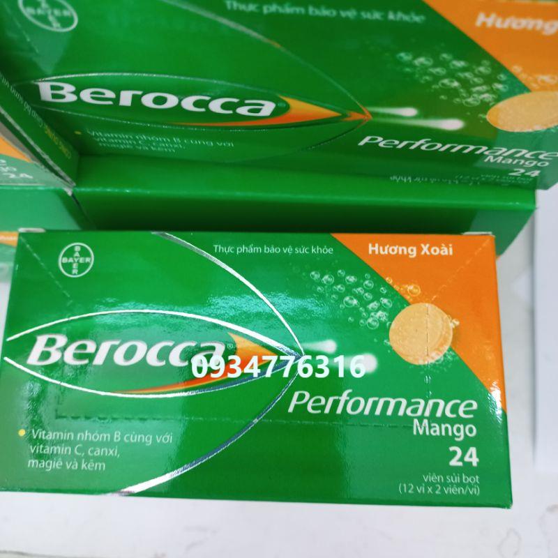 VIÊN SỦI BEROCCA tuýp  10 viên.hộp 24 viên