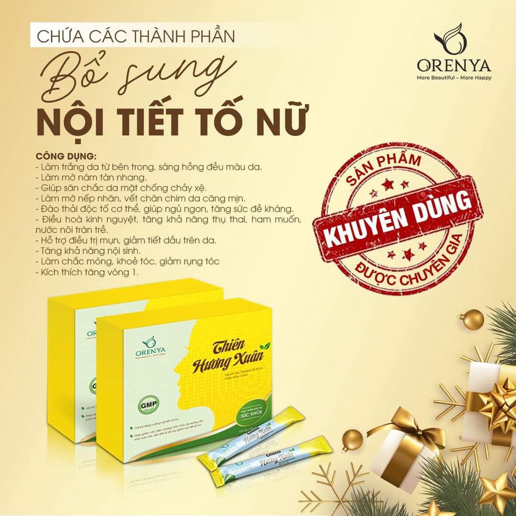 Cốm Collagen Thiên Hương Xuân – Bổ Sung Nội Tiết Tố Nữ, Hỗ Trợ Giảm Nám Sạm Da, Làm Đẹp Da