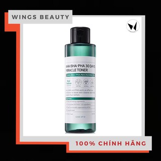 SOME BY MI - Nước cân bằng da Aha-Bha-Pha 30 Days Miracle Toner