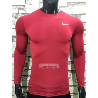Áo giữ nhiệt thể thao BN01 đỏ ( áo giữ nhiệt bóng đá, áo body Nam nữ ) Giá tốt